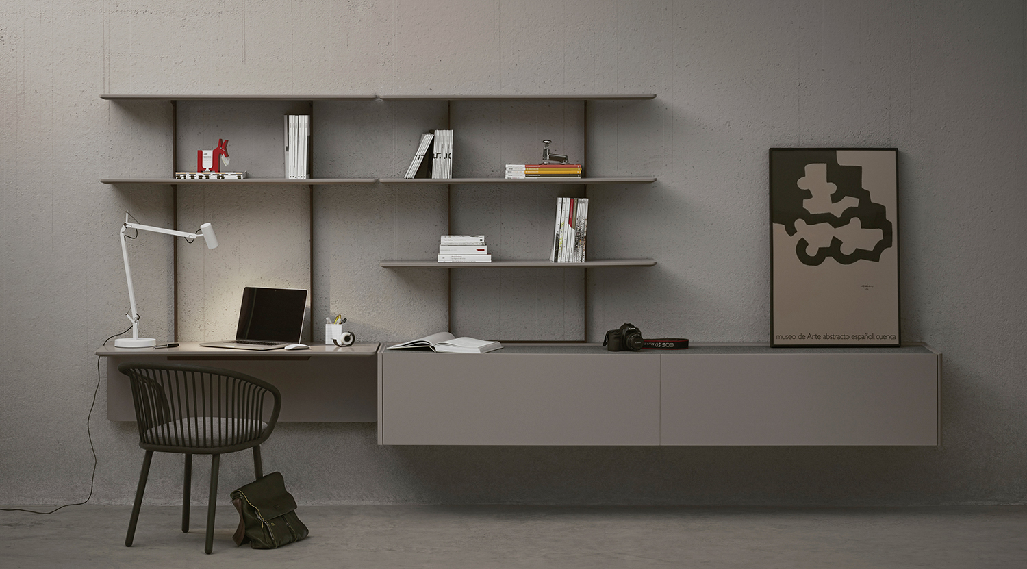 Team shelving collection by Mario Ruiz for Expormim