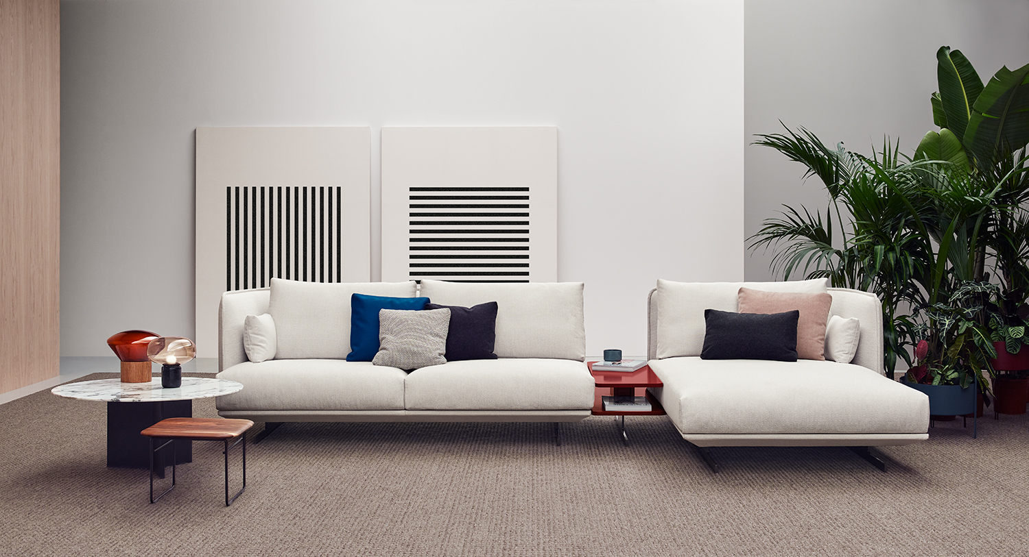 Serene sofa collection by Mario Ruiz for Joquer