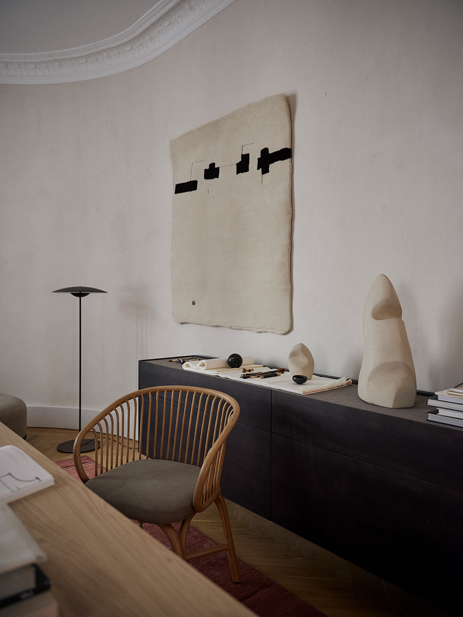 Huma chair and Team sideboard by Mario Ruiz for Expormim