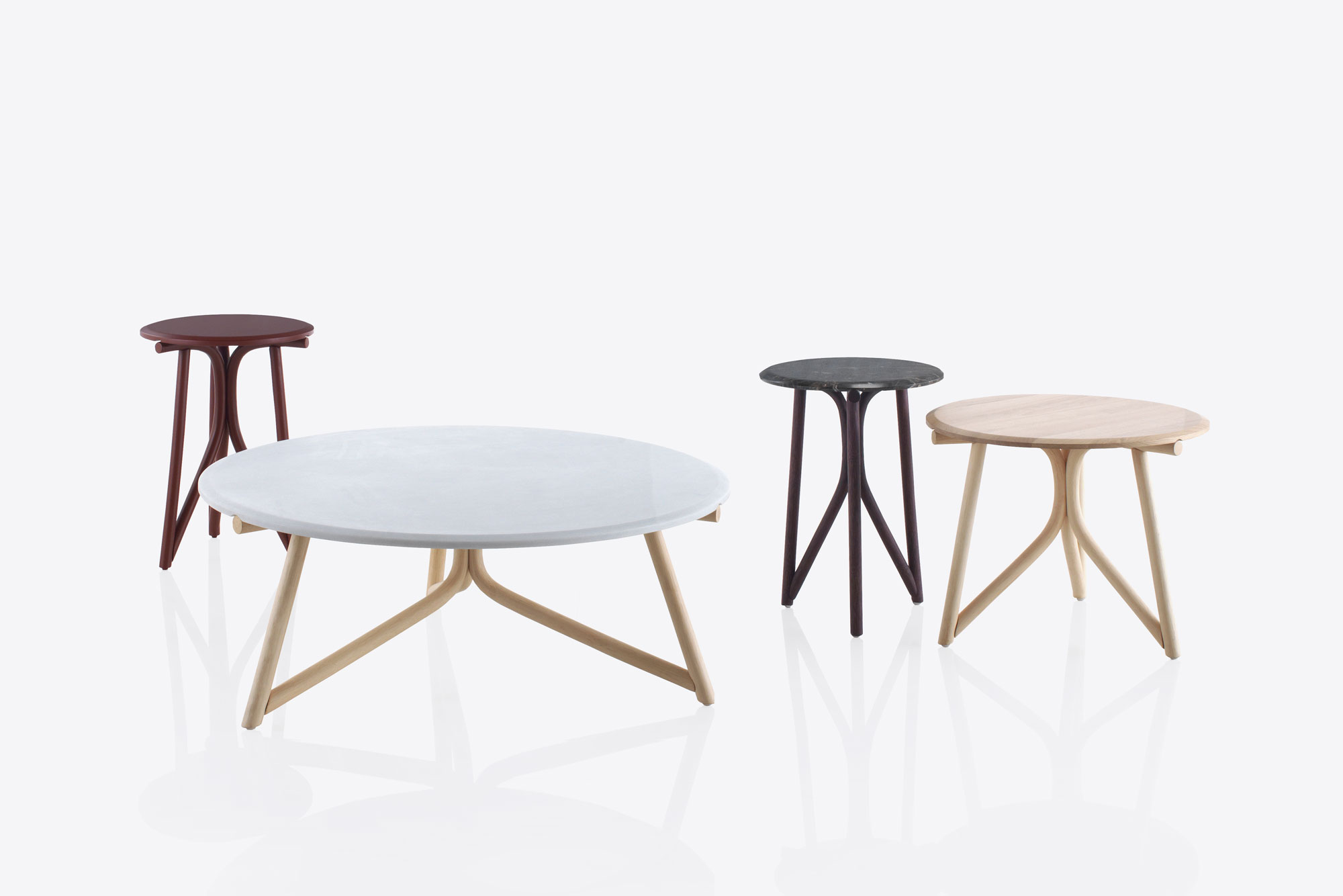 Kiri Coffee Tables by Mario Ruiz for  Expormim