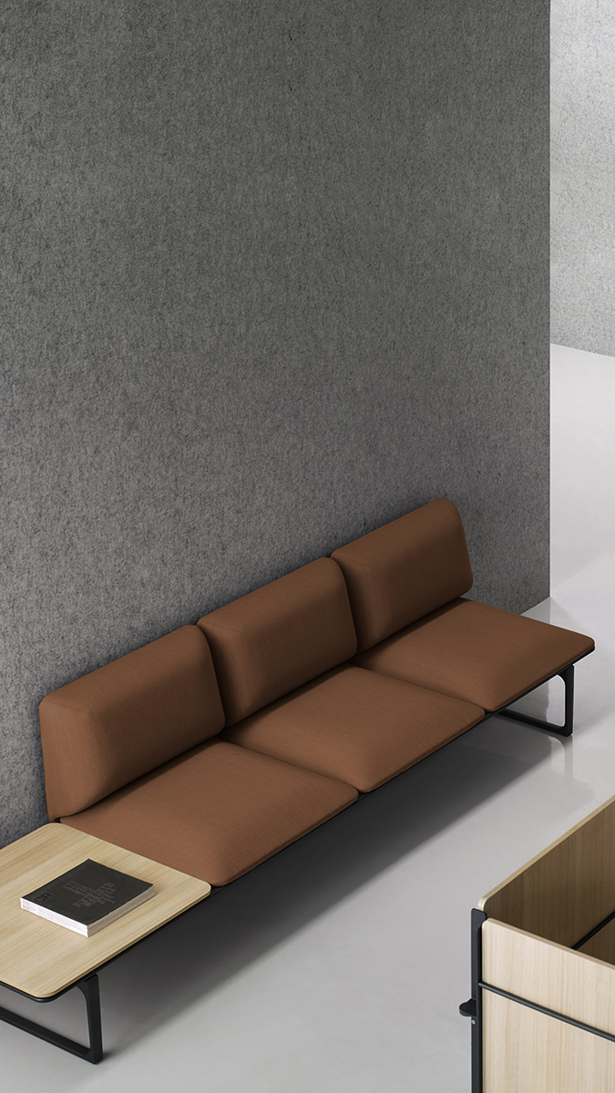 Square Bench by Mario Ruiz for Sellex