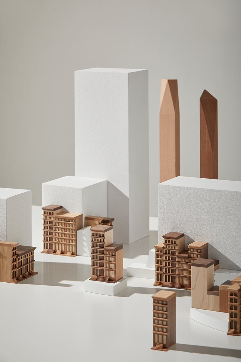 Thompson mini building collection by Mario Ruiz for MadLab