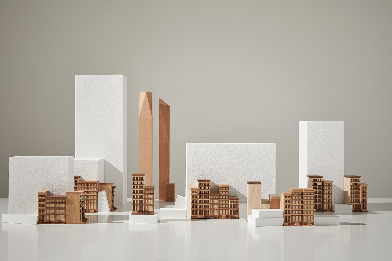 Thompson mini building collection by Mario Ruiz for MadLab