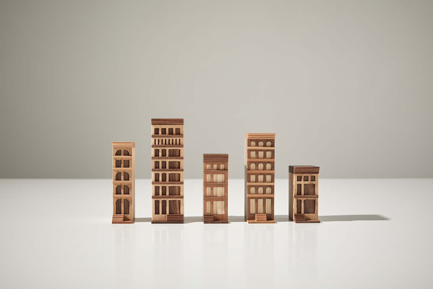 Thompson mini building collection by Mario Ruiz for MadLab