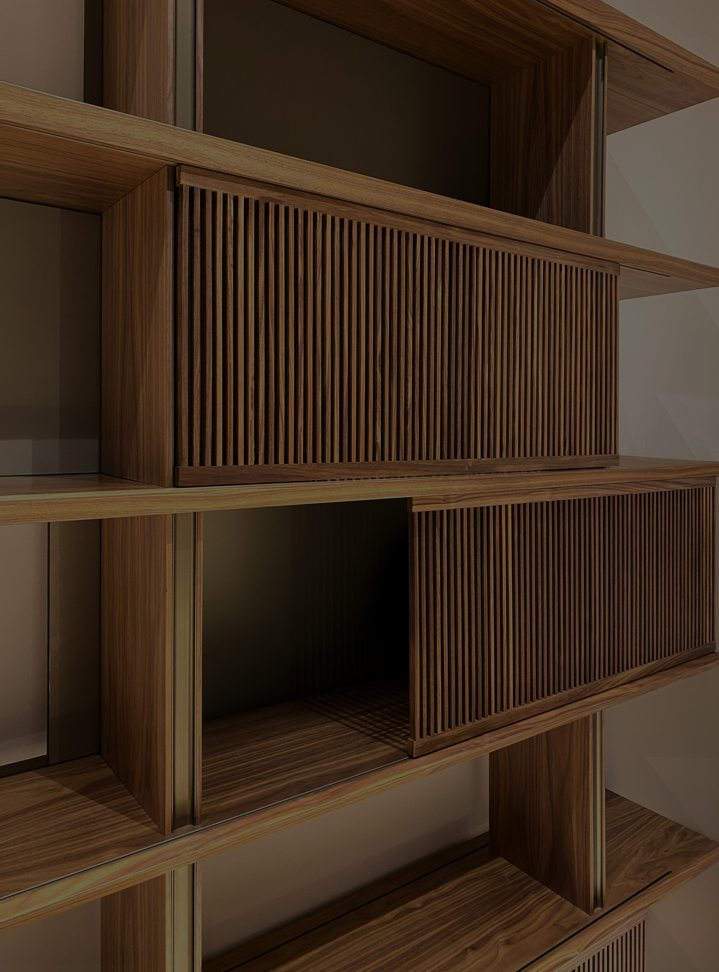 Stockholm bookcase designed by Mario Ruiz for Punt