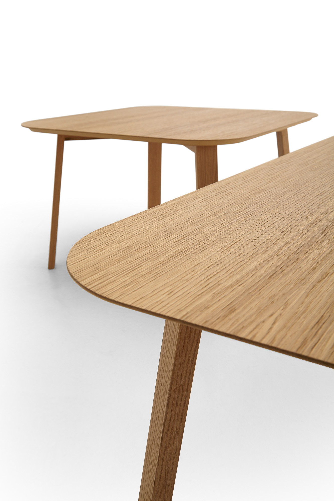 Low tables part of the Stockholm Collection designed by Mario Ruiz for Punt