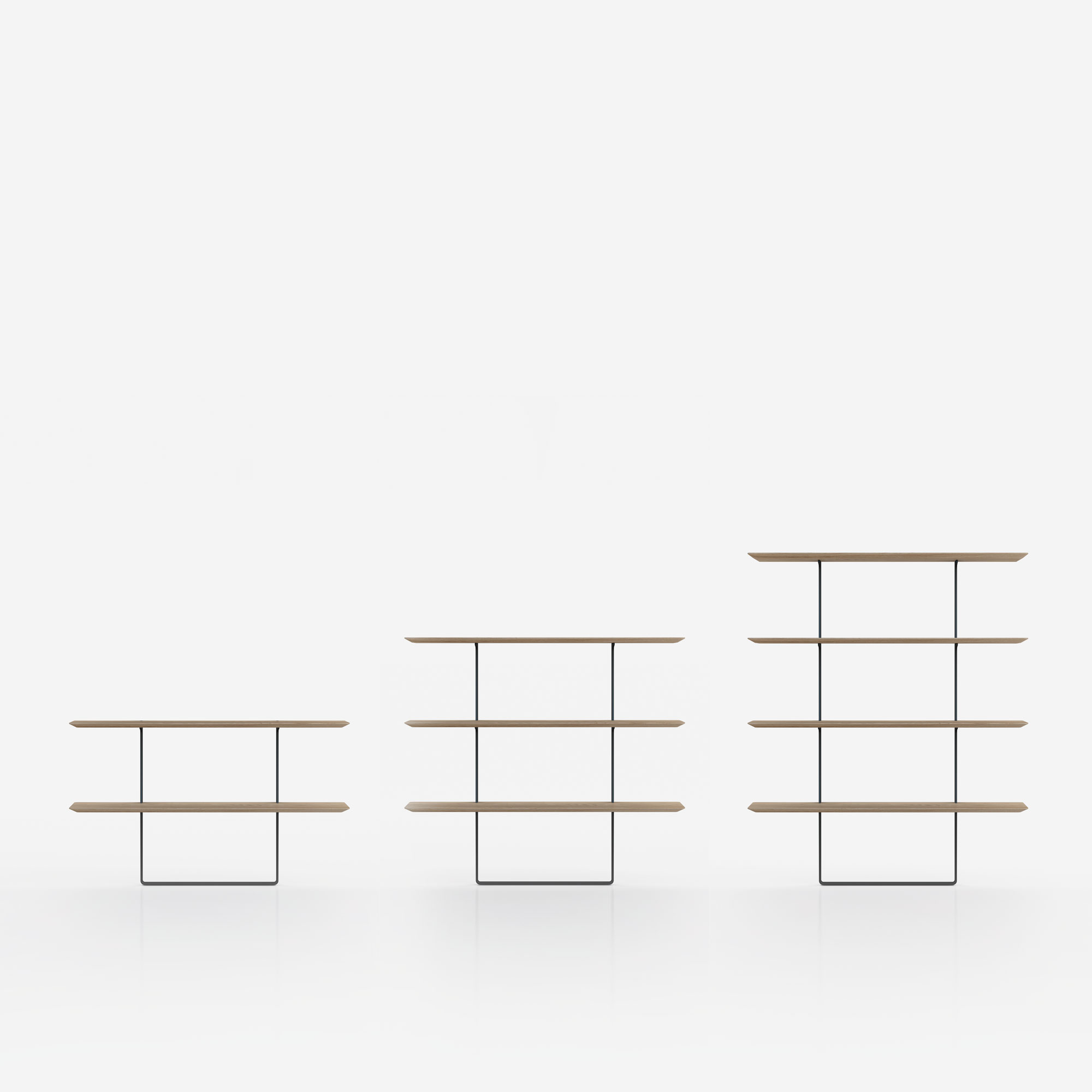 Team shelving system designed by Mario Ruiz for Expormim