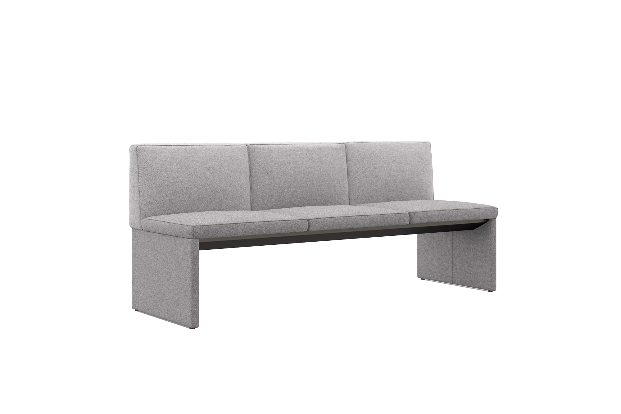 Clique fully upholstered bench designed by Mario Ruiz for Studio TK