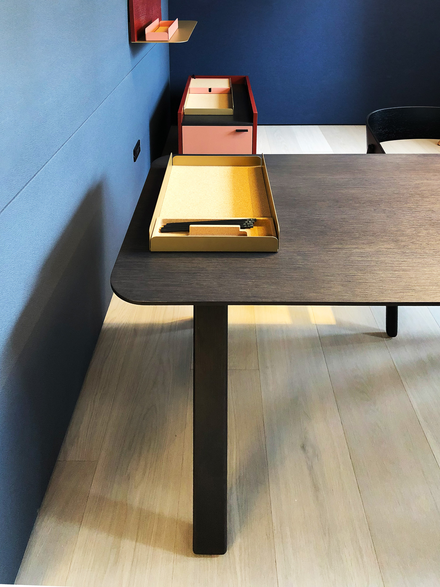 Emote private office collection by Mario Ruiz for Teknion