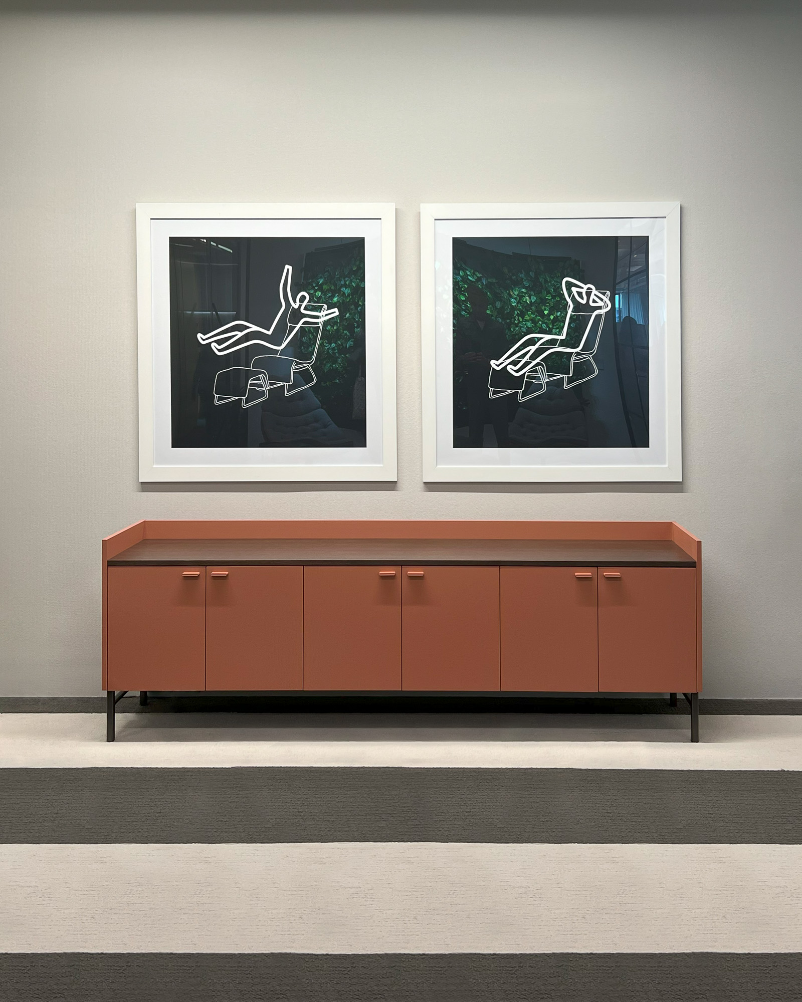 Emote credenza, part of the Emote private office collection by Mario Ruiz for Teknion