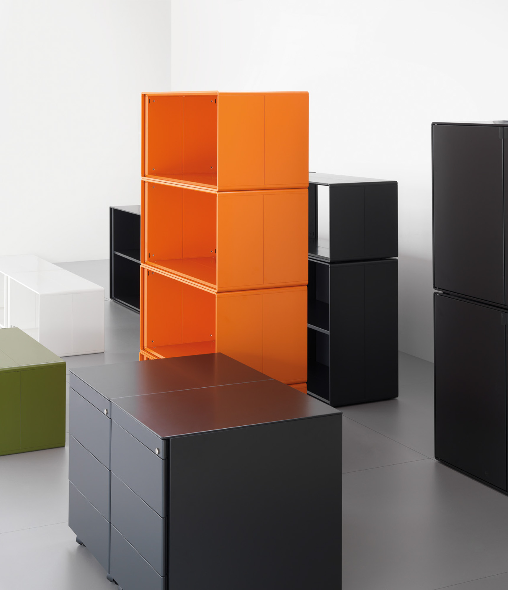K22 Programme storage by Mario Ruiz for Haworth
