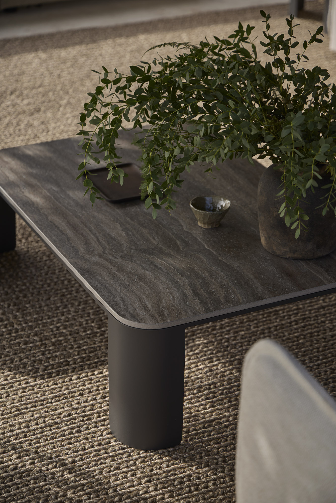 Bene coffee table for outdoor designed by Mario Ruiz