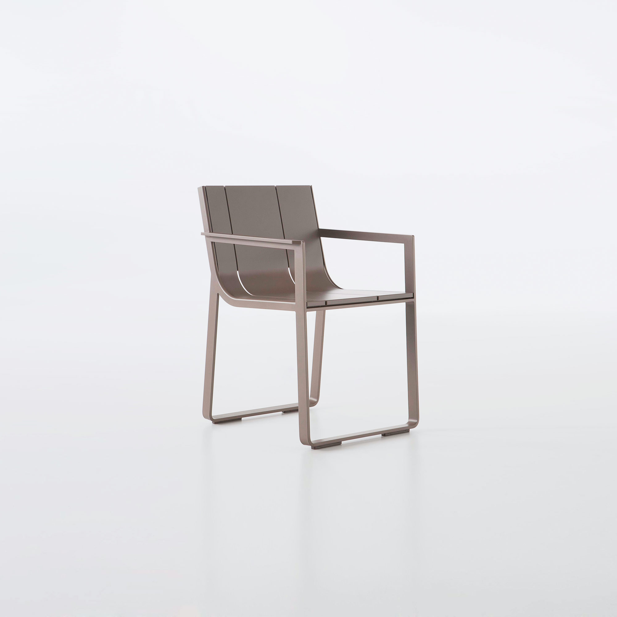 Flat dining chairs designed by Mario Ruiz for Gandia Blasco